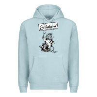 Blue Mist retro man postcard records Premium Hoodie - tuanDangUi