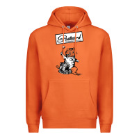 Carrot retro man postcard records Premium Hoodie - tuanDangUi