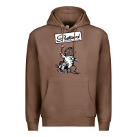 Chestnut retro man postcard records Premium Hoodie - tuanDangUi