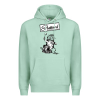 Seafoam retro man postcard records Premium Hoodie - tuanDangUi