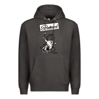 Smoke retro man postcard records Premium Hoodie - tuanDangUi