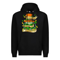 Black buy me green beer and tell me ı am pretty Premium Hoodie - FaDigitalArtStudio