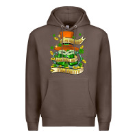 Coffee buy me green beer and tell me ı am pretty Premium Hoodie - FaDigitalArtStudio