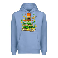 Colony Blue buy me green beer and tell me ı am pretty Premium Hoodie - FaDigitalArtStudio