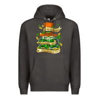 Smoke buy me green beer and tell me ı am pretty Premium Hoodie - FaDigitalArtStudio