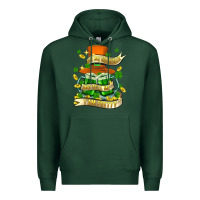Sports Green buy me green beer and tell me ı am pretty Premium Hoodie - FaDigitalArtStudio