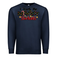 Navy I Teach The Brightest Students Premium Sweatshirt - LillyAllenDesigns