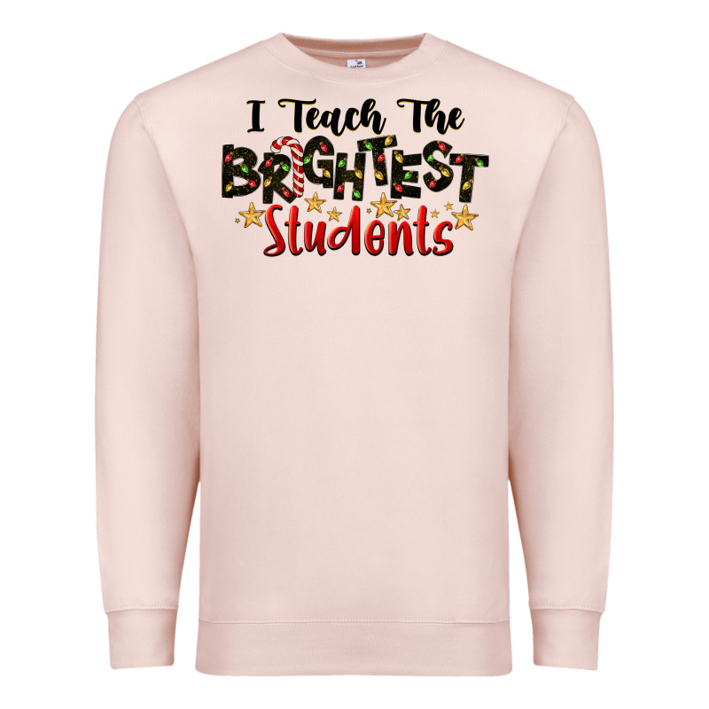 I Teach The Brightest Students Premium Sweatshirt by LillyAllenDesigns | Teevron