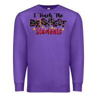 Purple I Teach The Brightest Students Premium Sweatshirt - LillyAllenDesigns