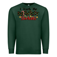 Sports Green I Teach The Brightest Students Premium Sweatshirt - LillyAllenDesigns
