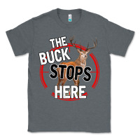 Charcoal Heather The Bucks Stops Here Classic Tee - Bettercallsaul
