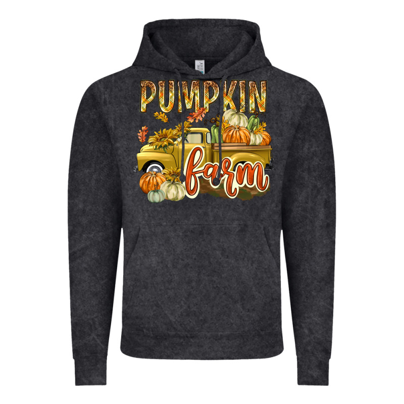 Pumpkin Farm With Truck Vintage Hoodie by texasbilliewilder | Teevron