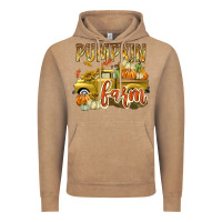 Vintage Coffee Pumpkin farm with truck Vintage Hoodie - texasbilliewilder