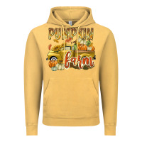 Vintage Mustard Pumpkin farm with truck Vintage Hoodie - texasbilliewilder