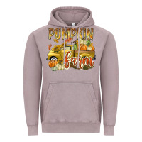 Vintage Zinc Pumpkin farm with truck Vintage Hoodie - texasbilliewilder