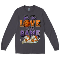 Smoke for the love of the game basketball Long Sleeve Tee - HowdyJamesFarm