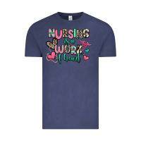 Vintage Denim nursing is a work of heart Vintage Tee - RanaPortraitStore