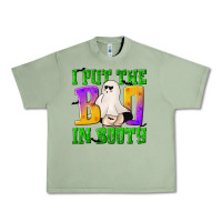 Oil Green I Put The Boo Urban Heavy Tee - texasbilliewilder