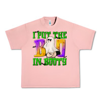 Salmon I Put The Boo Urban Heavy Tee - texasbilliewilder