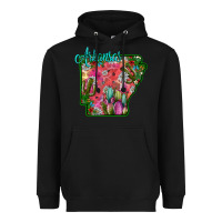 Black arkansas Heavyweight Hoodie - SublimationCraftShop