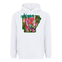White arkansas Heavyweight Hoodie - SublimationCraftShop