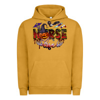 Pigment Peanut Butter halloween nurse life Urban Hoodie - BarkalooDesign