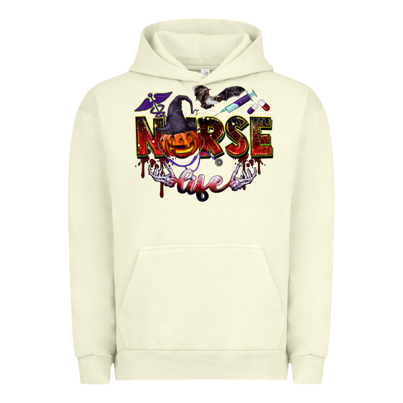 Halloween Nurse Life Urban Hoodie by BarkalooDesign | Teevron