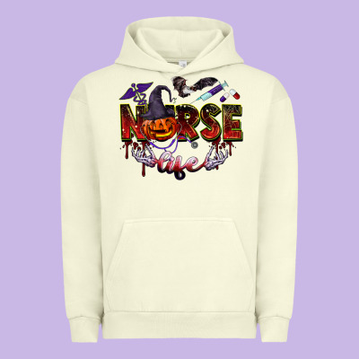 Halloween Nurse Life Urban Hoodie Designed By Barkaloodesign