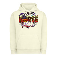 Pigment Pistachio halloween nurse life Urban Hoodie - BarkalooDesign