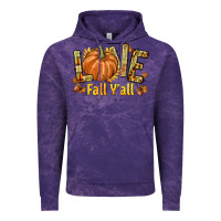 Cloud Purple Love Fall Y'all Vintage Hoodie - texasbilliewilder