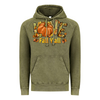 Vintage Olive Love Fall Y'all Vintage Hoodie - texasbilliewilder