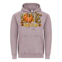 Vintage Zinc Love Fall Y'all Vintage Hoodie - texasbilliewilder