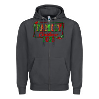 Smoke Family Christmas 2023 Zipper Hoodie - FaDigitalArtStudio