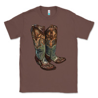 Chestnut cowgirl boots Classic Tee - RanaPortraitStore