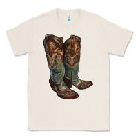 Natural cowgirl boots Classic Tee - RanaPortraitStore