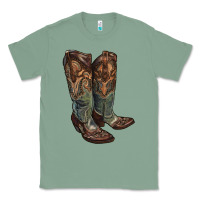 Sage cowgirl boots Classic Tee - RanaPortraitStore