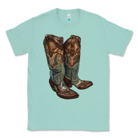 Seafoam cowgirl boots Classic Tee - RanaPortraitStore