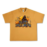 Peanut Butter Happy Halloween Urban Heavy Tee - texasbilliewilder