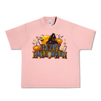 Salmon Happy Halloween Urban Heavy Tee - texasbilliewilder