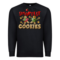 Black I Teach The Smartest Cookies Premium Sweatshirt - LillyAllenDesigns