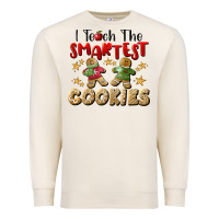 Sandshell I Teach The Smartest Cookies Premium Sweatshirt - LillyAllenDesigns