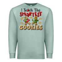 Seafoam I Teach The Smartest Cookies Premium Sweatshirt - LillyAllenDesigns