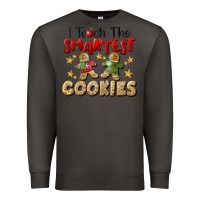 Smoke I Teach The Smartest Cookies Premium Sweatshirt - LillyAllenDesigns