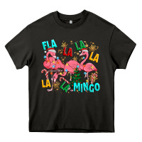 Asphalt christmas fla la la la la mingo Heavy Core Tee - MaliasSmallBusiness