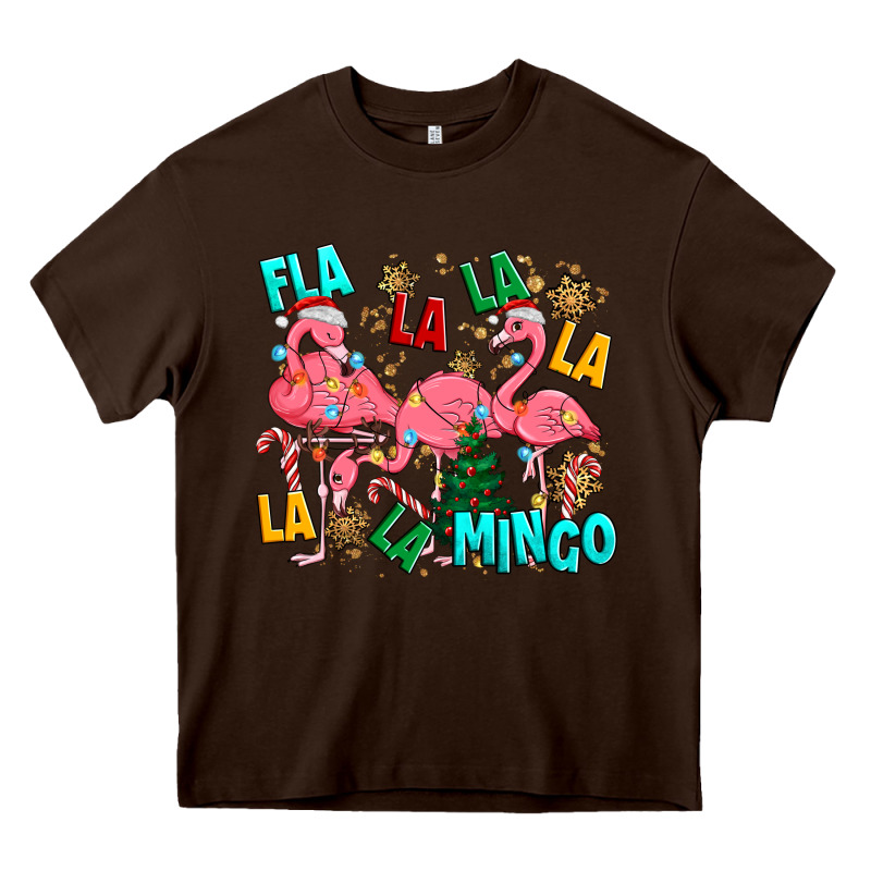 Christmas Fla La La La La Mingo Heavy Core Tee by MaliasSmallBusiness | Teevron