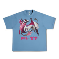 Pebble Blue monster hunter rise sunbreak malzeno kanji Urban Heavy Tee - tuanDangUi