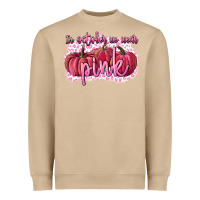 Mushroom In October we wear pink Breast Cancer Heavyweight Sweatshirt - FaDigitalArtStudio