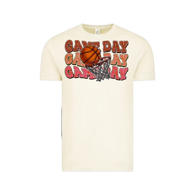 Game Day Game Day Game Day Basketball Vintage Tee by NancyCooperArtShop | Teevron