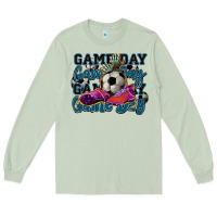 Matcha Game day soccer Long Sleeve Tee - HowdyJamesFarm