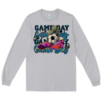Moon Dust Game day soccer Long Sleeve Tee - HowdyJamesFarm